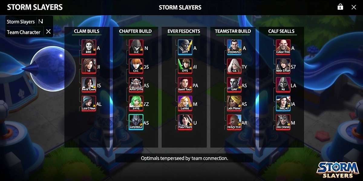 Storm Slayers - Advanced Player Strategies Storm Slayers player strategy guide showing optimal character builds and team compositions